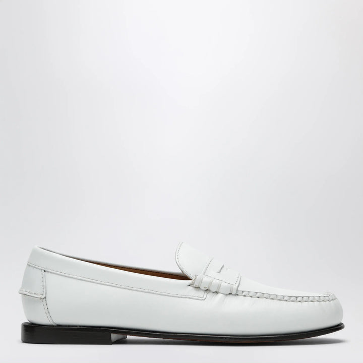 Sebago - Danielle white leather loafers Brand Apparel &amp; Accessories > Shoes 6,5 US