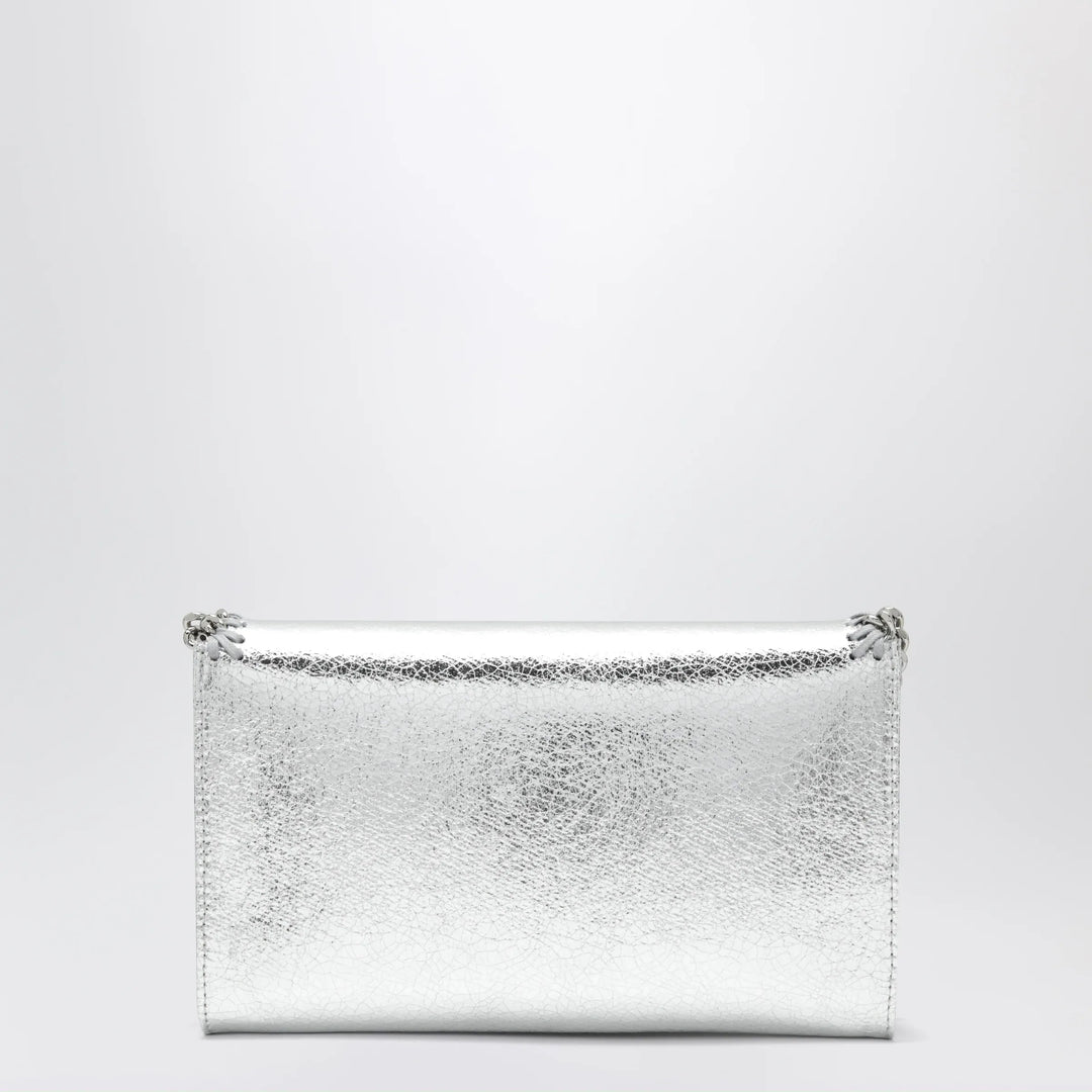 Stella McCartney - Falabella metallic silver crossbody wallet bag Brand Apparel &amp; Accessories TU