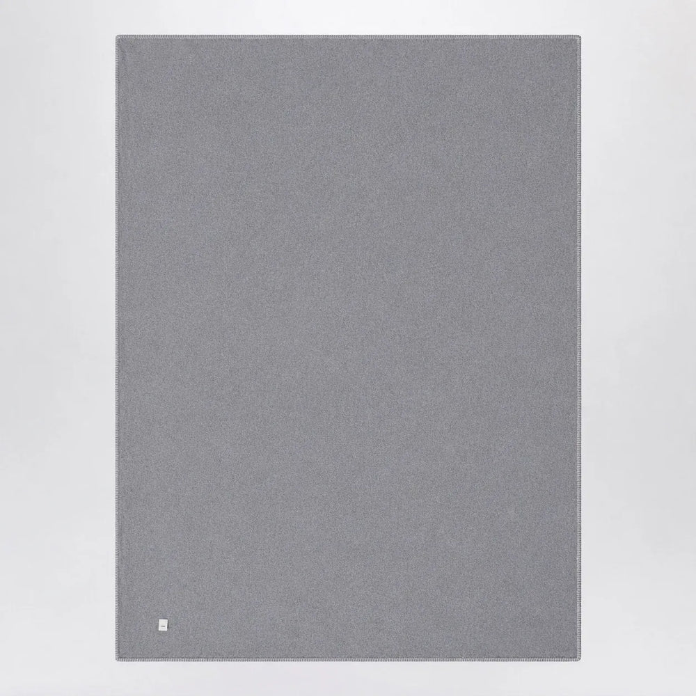 Tekla - Grey lambswool blanket Brand Apparel & Accessories U