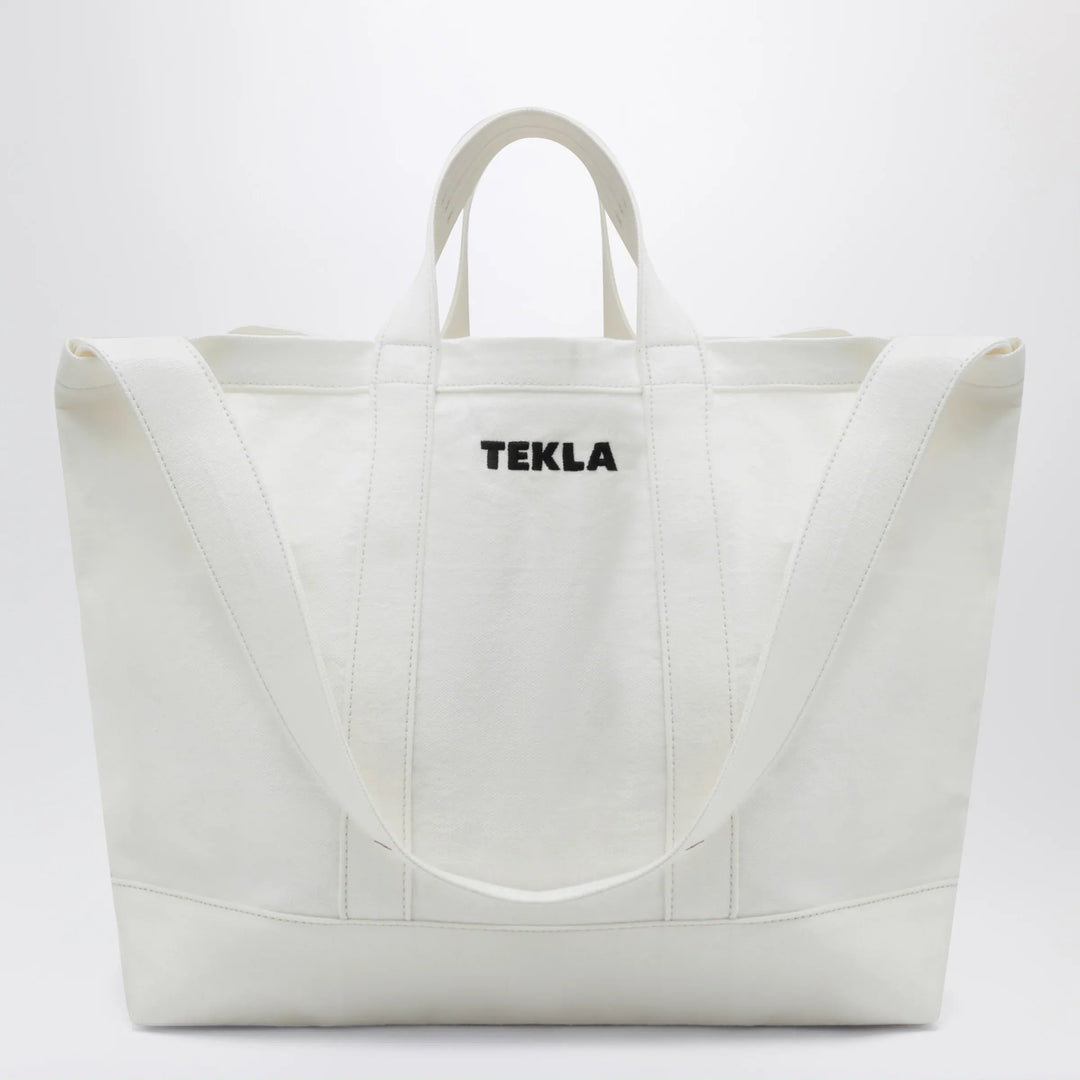 Tekla - White cotton beach bag Brand Apparel &amp; Accessories TU
