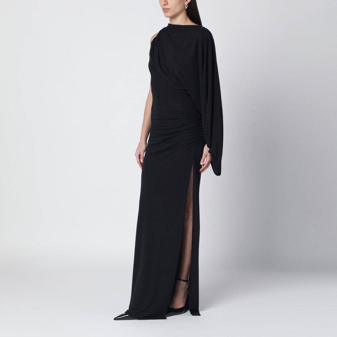 Apparel &amp; Accessories 40  IT THE ANDAMANE - Black Selene one-shoulder long dress Brand