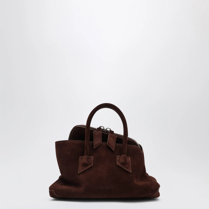 The Attico - Brown suede La Passeggiata Mini bag Brand Apparel &amp; Accessories TU