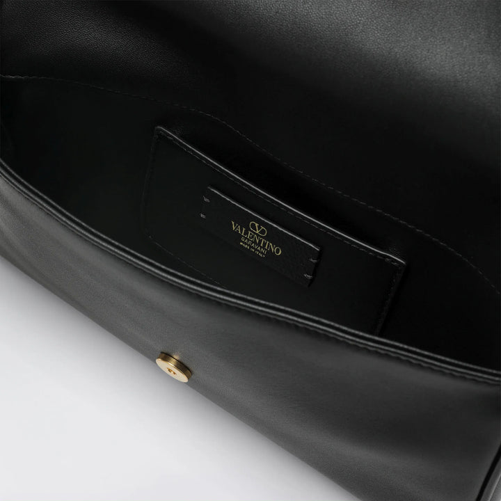 Valentino Garavani - Devain VLogo leather clutch shoulder bag in black Brand Apparel &amp; Accessories U