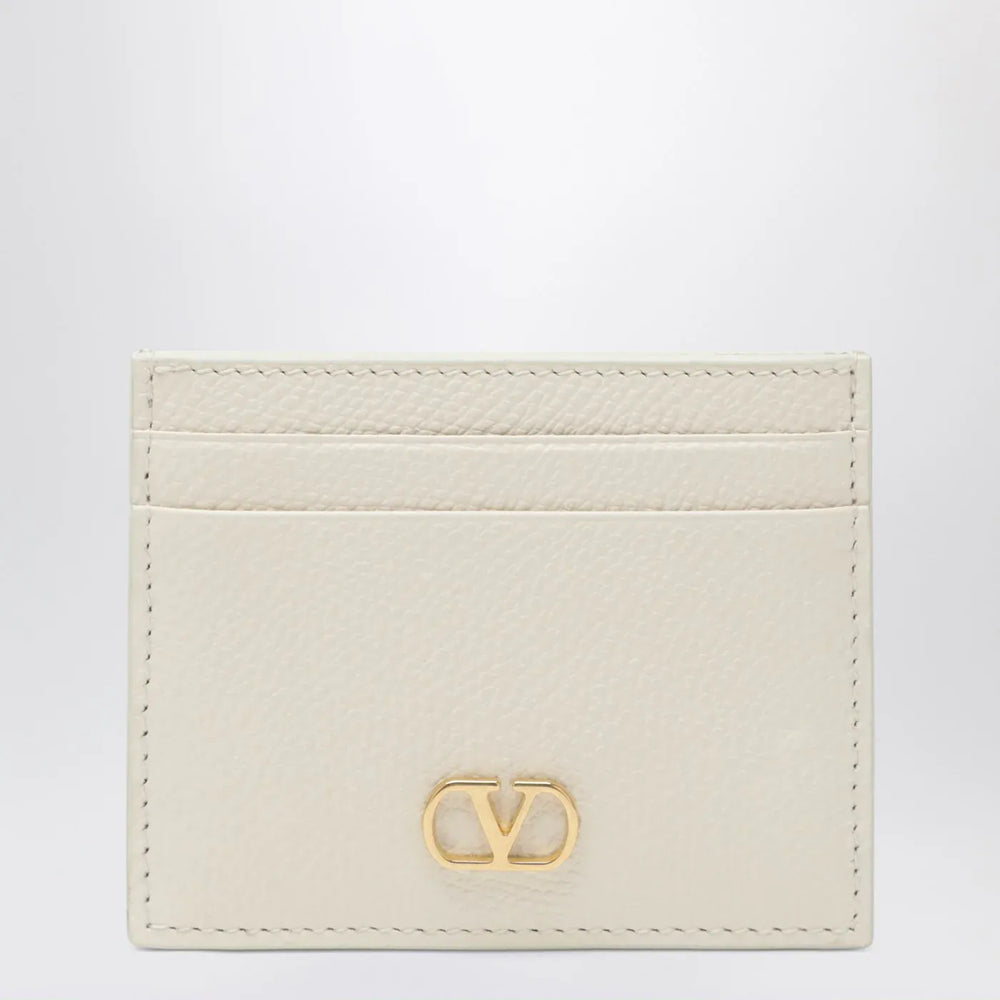 Valentino Garavani - Ivory Vlogo Signature card holder Brand Apparel & Accessories TU