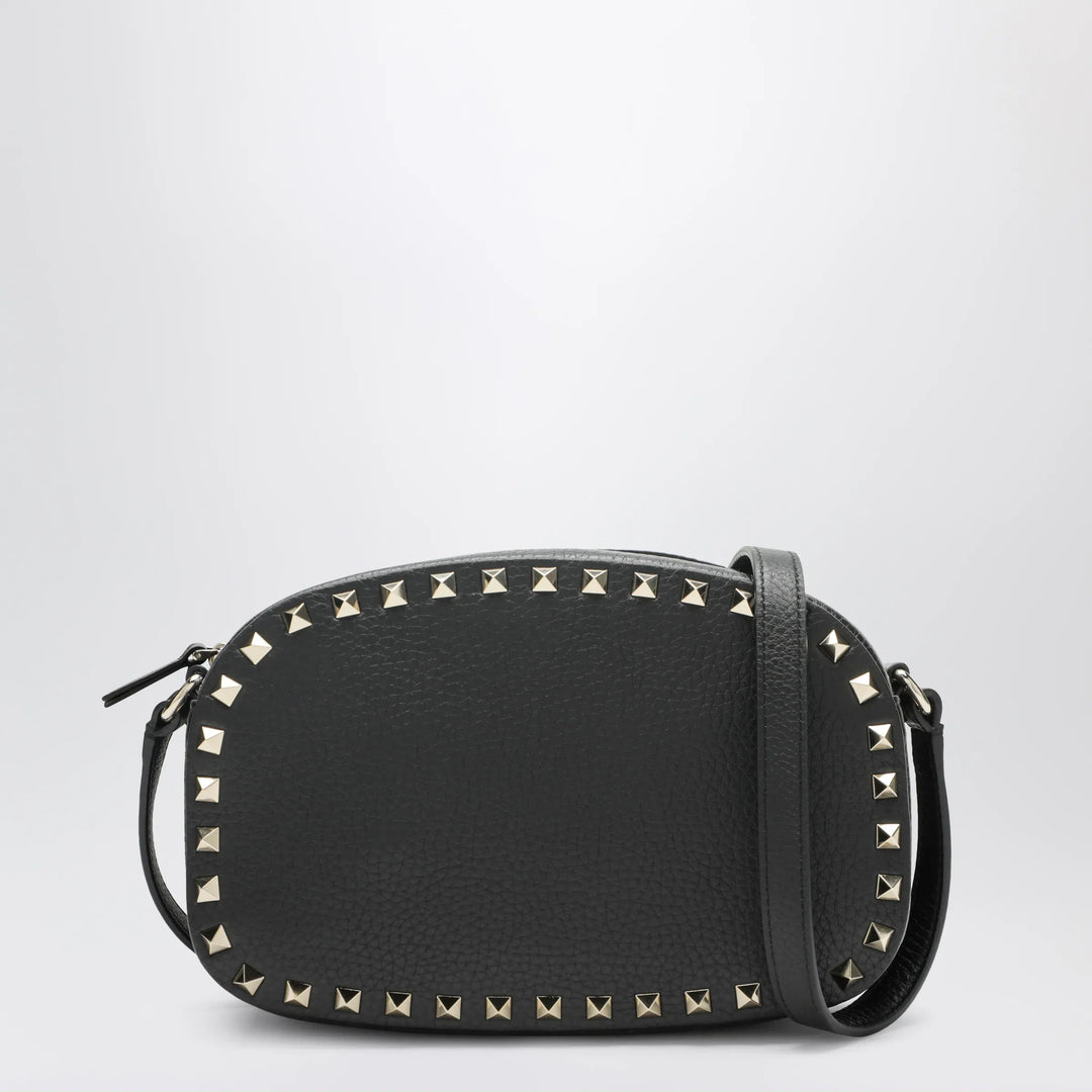 Valentino Garavani - Rockstud Camera Case crossbody bag in black leather Brand Apparel &amp; Accessories TU