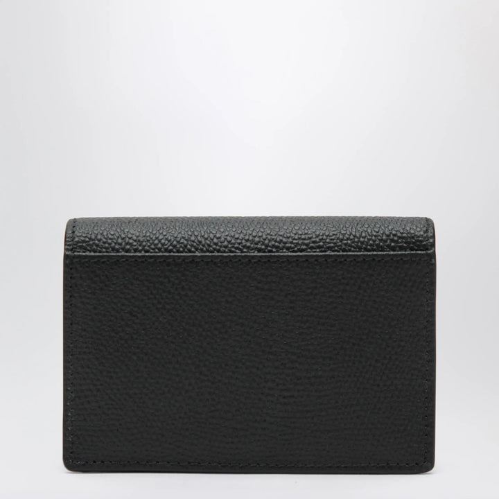 Valentino Garavani - VLogo bifold card wallet in black leather Brand Apparel &amp; Accessories TU