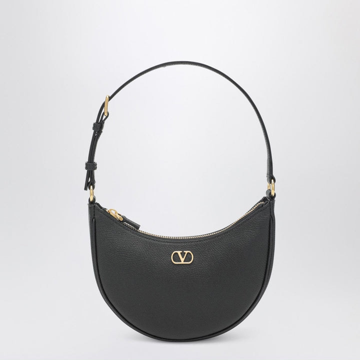 Apparel &amp; Accessories TU Valentino Garavani - Vlogo Signature Mini Hobo bag in black leather Brand