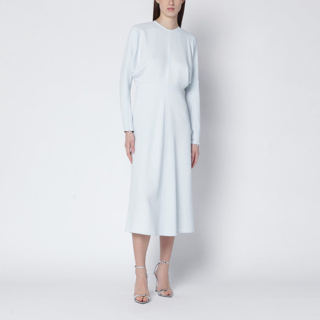 Apparel &amp; Accessories 10 UK Victoria Beckham - Ice blue Dolman midi dress Brand