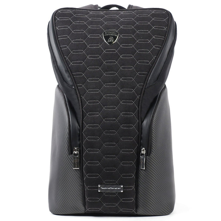 Lamborghini Backpack Lamborghini Zangolo Backpack Black Colour Brand