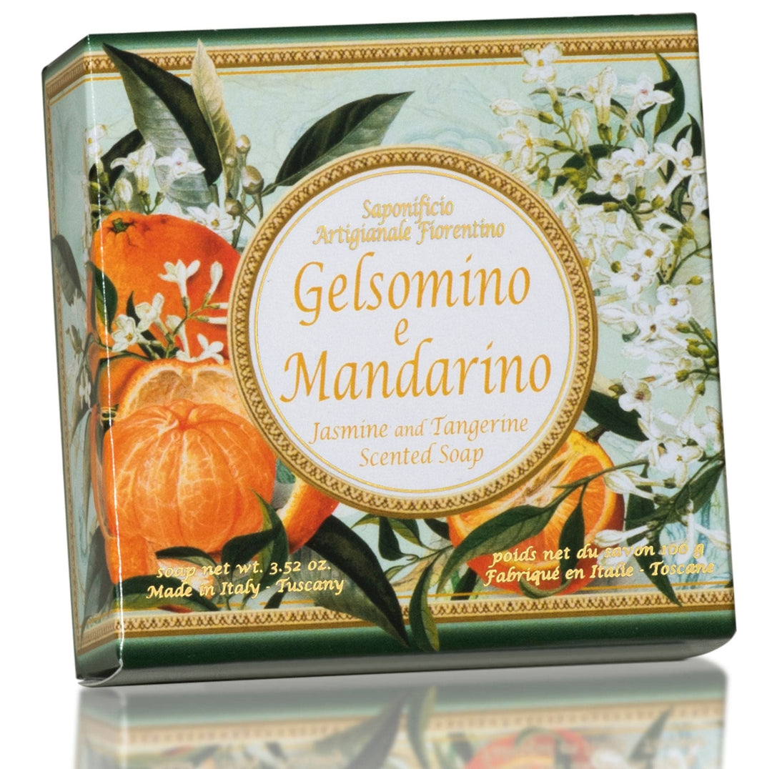 Saponificio Artigianale Fiorentino Bar soap Saponificio Artigianale Fiorentino Jasmine & Tangerine 12x100g Brand