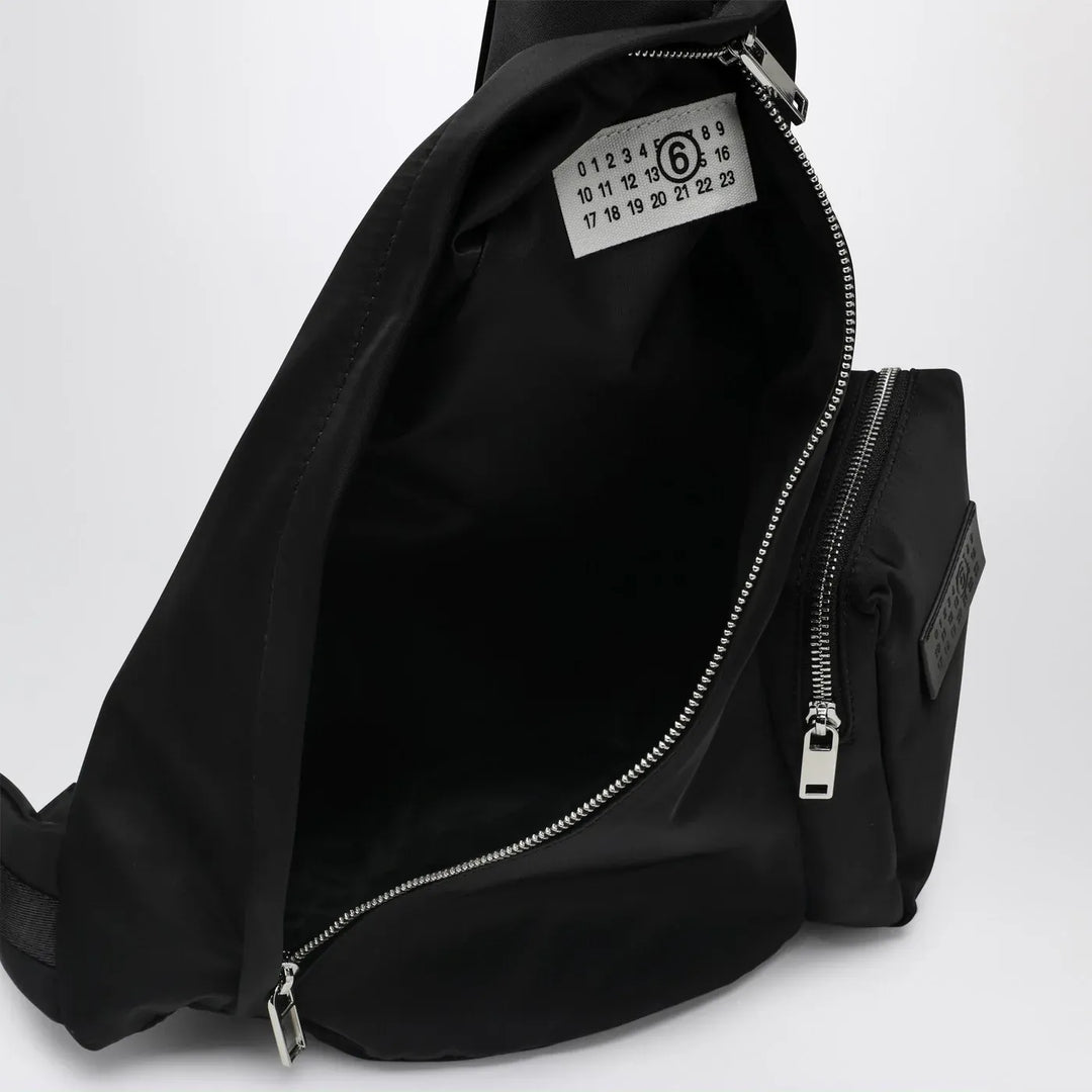 MM6 Maison Margiela - Black nylon belt bag Brand Belts TU