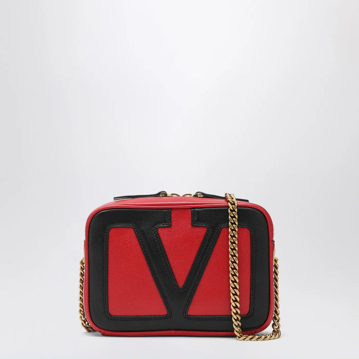 Valentino Garavani - Viva Superstar chain belt bag red/black Brand Belts U