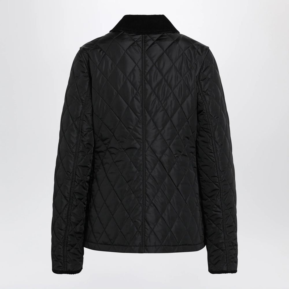 Burberry - Black quilted nylon jacket Brand