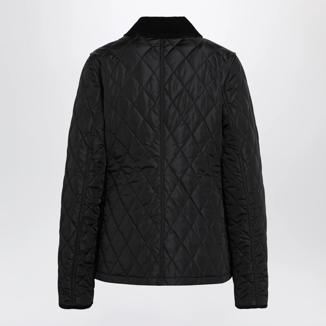 Burberry - Black quilted nylon jacket Brand