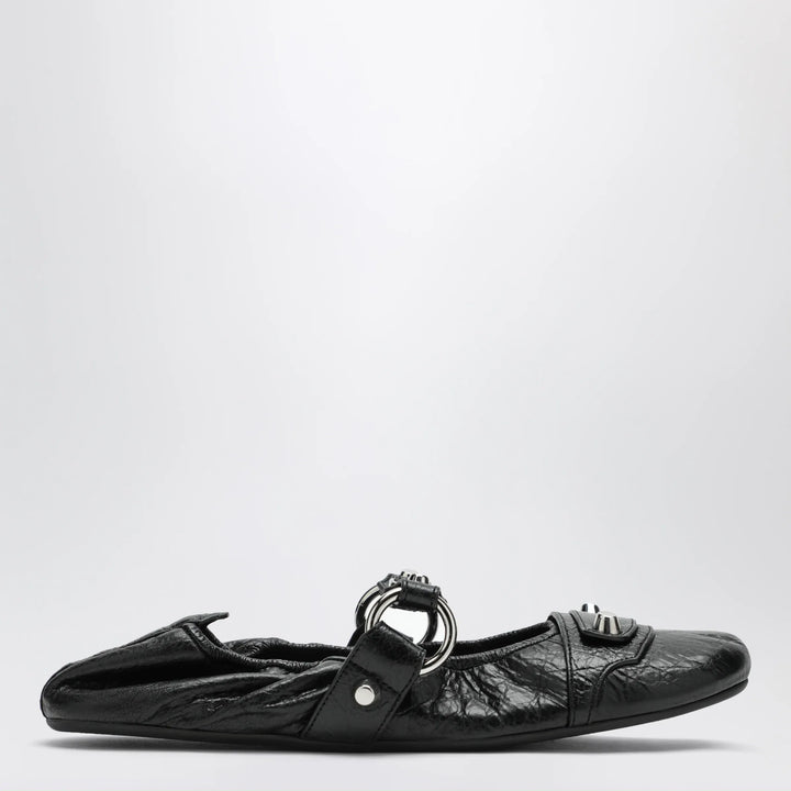 City black ballet flats in Arena lambskin leather Brand