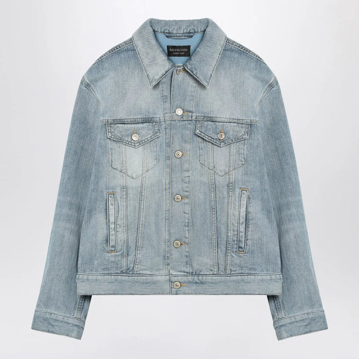 Balenciaga - Light blue denim jacket Brand Coats &amp; Jackets M