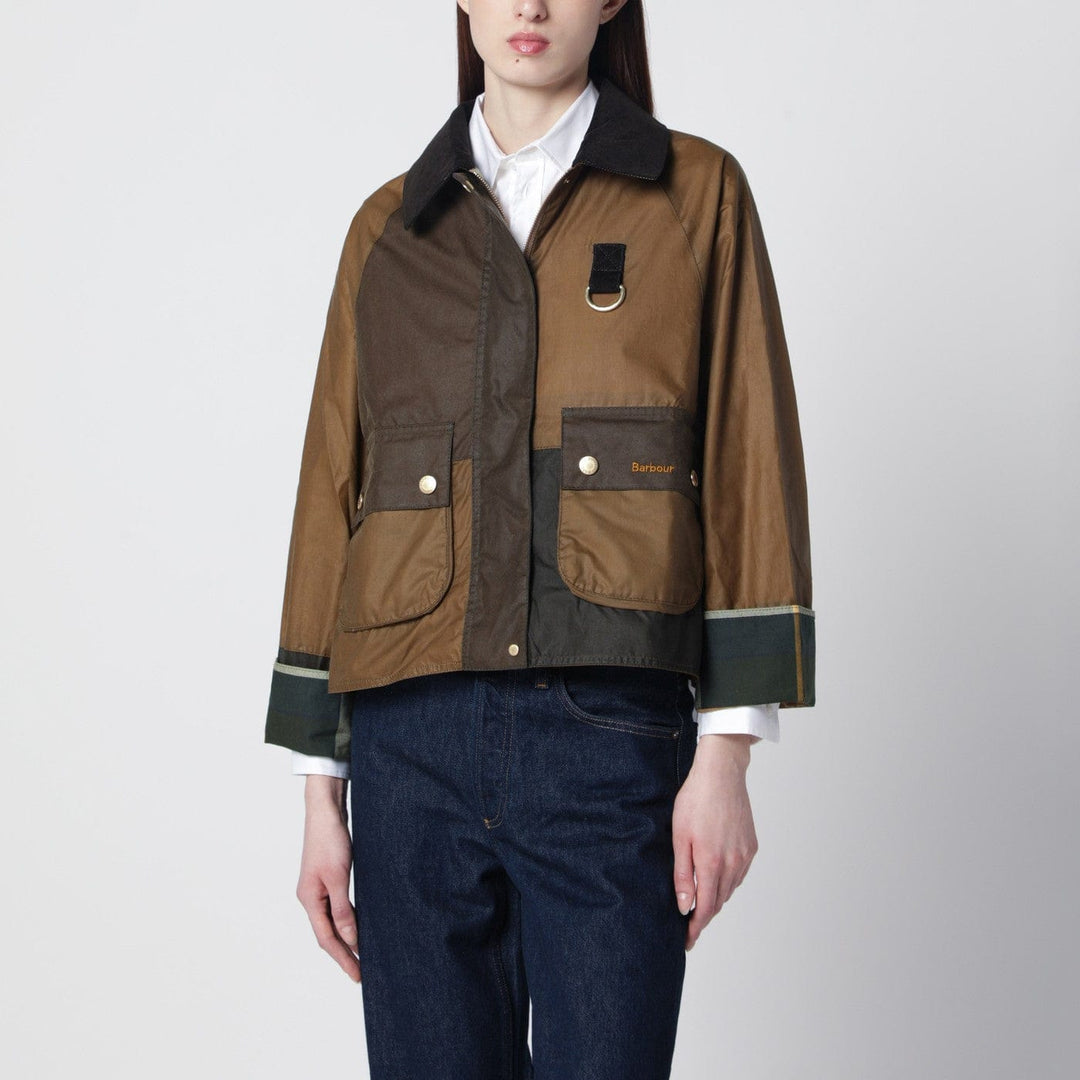 Coats & Jackets Barbour - Alma jacket sand beige/olive green in waxed cotton Brand