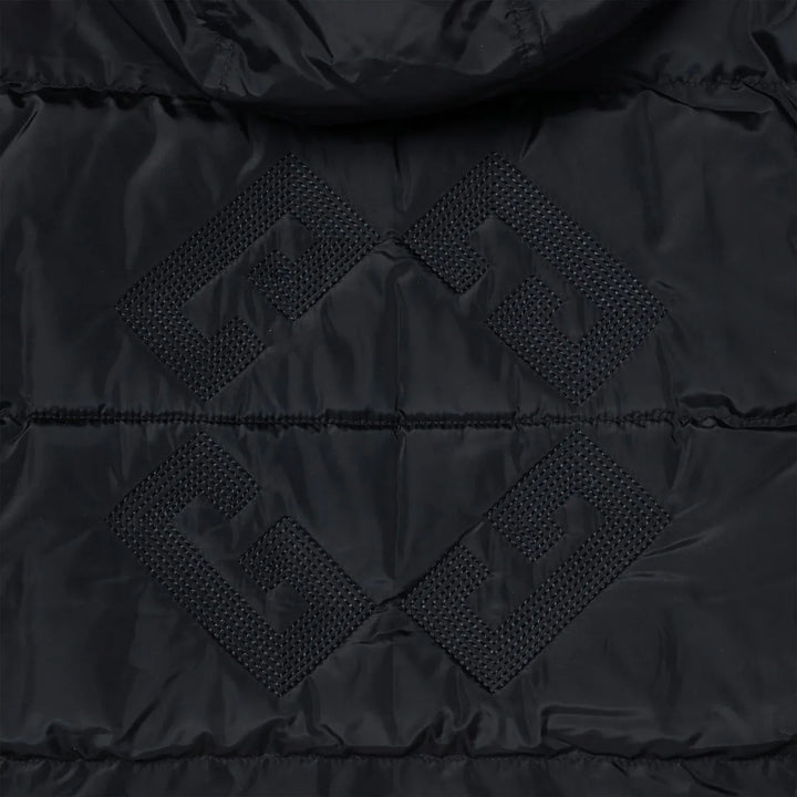 Givenchy - Black puffer jacket with G print Brand Coats &amp; Jackets 12+