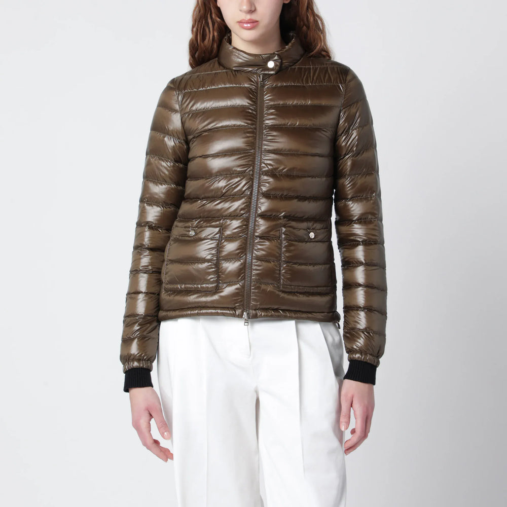 HERNO - Military Green Ultralight Nylon Bomber Jacket Brand Coats & Jackets 40  IT