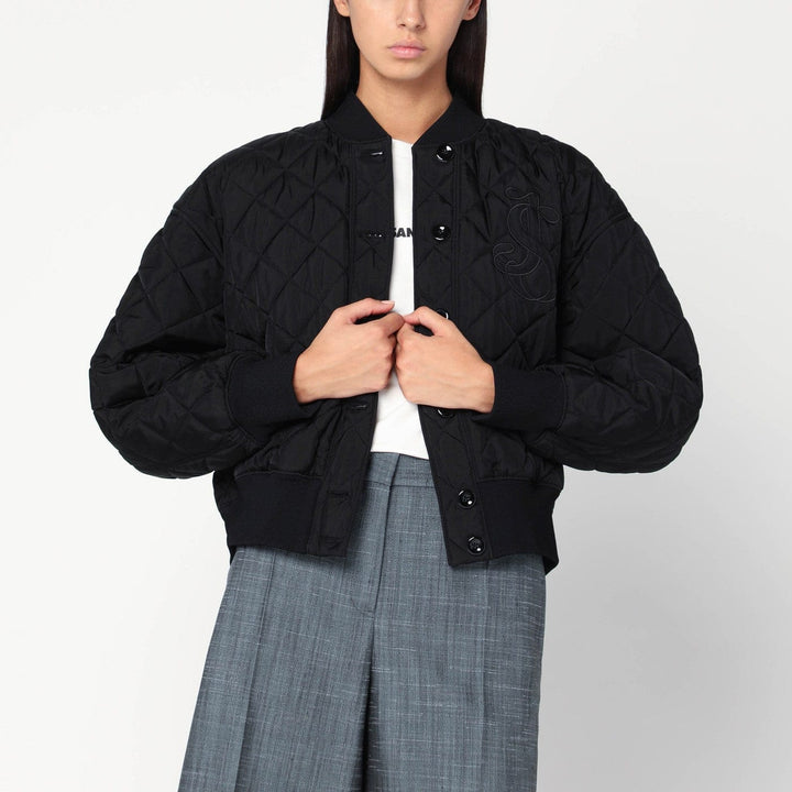 Coats &amp; Jackets 36  FR Jil Sander - Quilted black bomber Brand