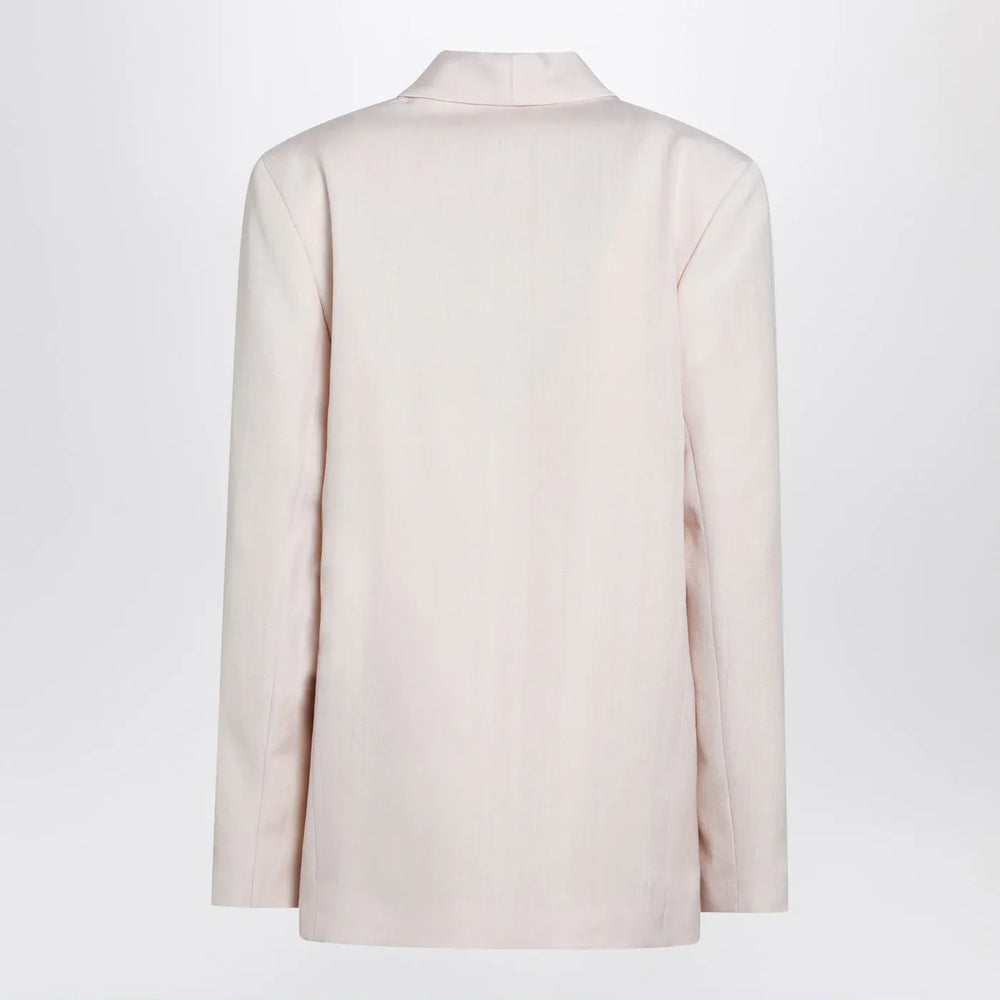 LouLou De Saison - Minka oversized jacket in light pink Brand Coats & Jackets