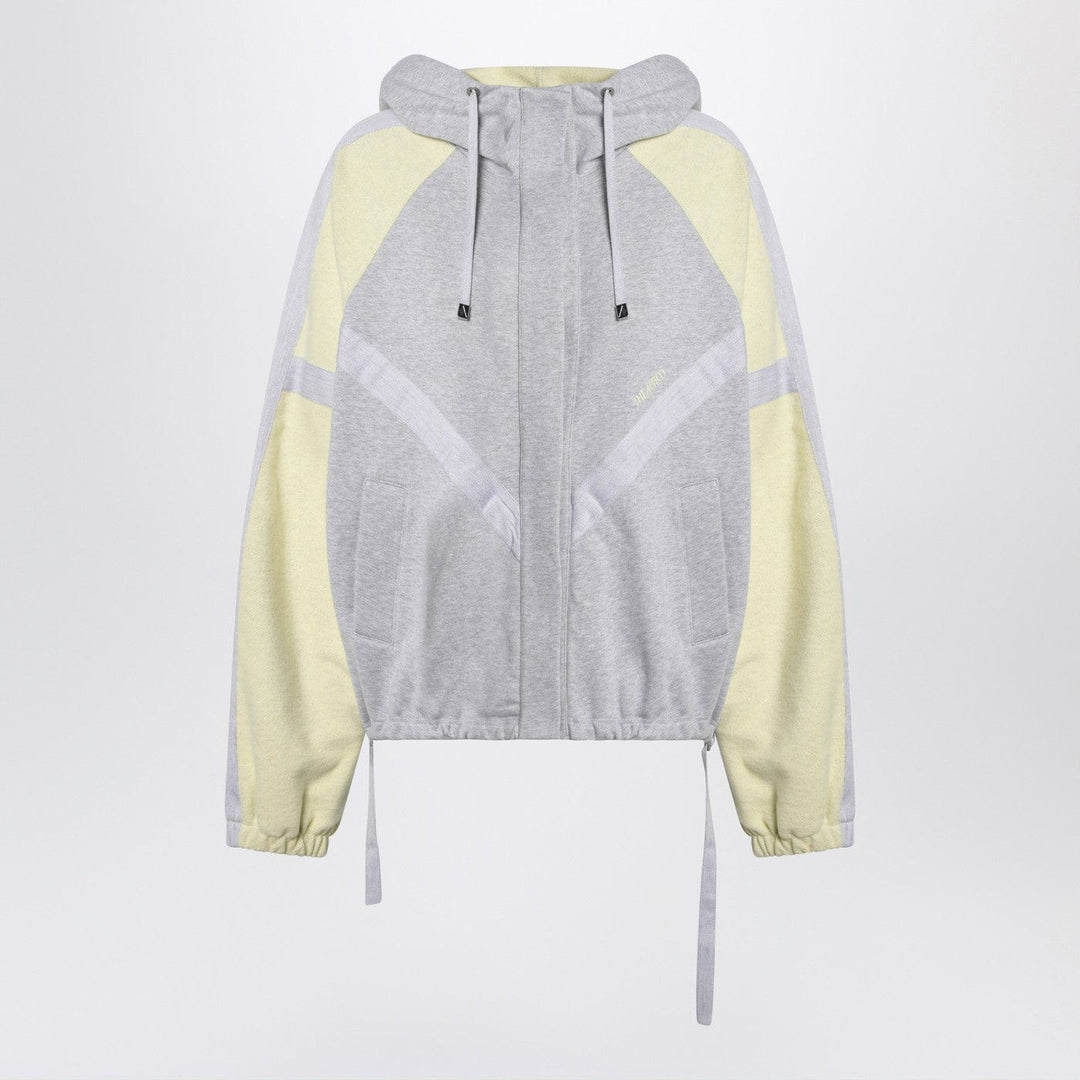 Coats &amp; Jackets The Attico - Grey/light yellow bomber sweatshirt Brand