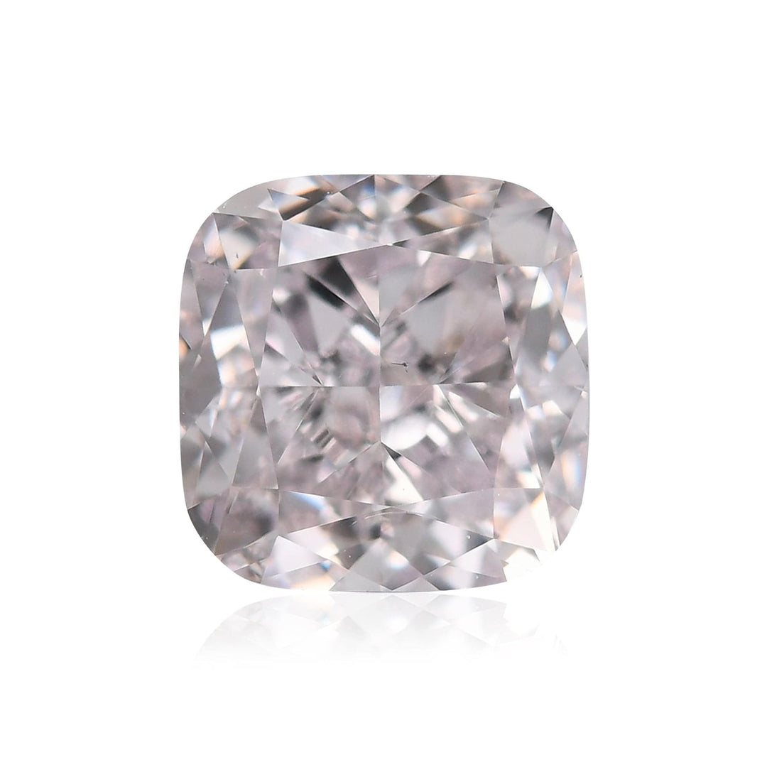 1.53 Carat Very Light Pink Cushion Diamond VS2 GIA Brand Color Diamond