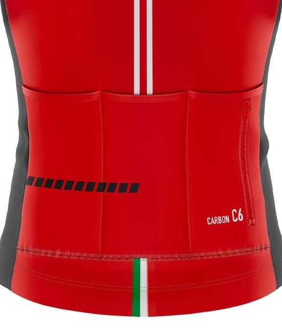 Vardena Cycling Jersey Vardena F1 Red Full Carbon Cycling Jersey Vardena Full Carbon Jersey F1 Red Brand