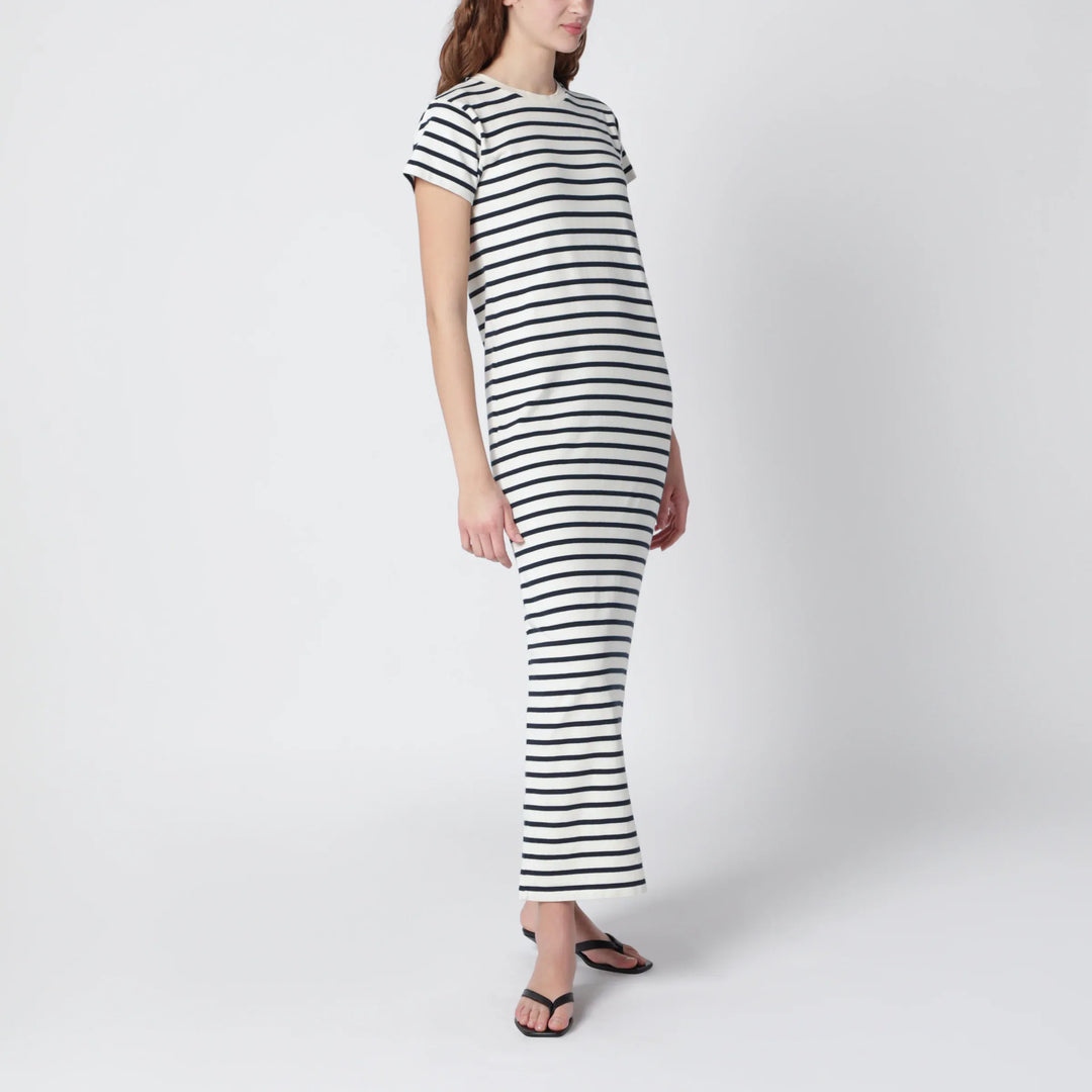 ANINE BING - Wynne Striped Maxi Cotton Dress Brand Dresses XS