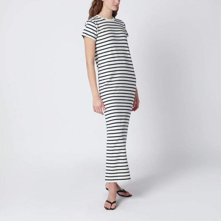 ANINE BING - Wynne Striped Maxi Cotton Dress Brand Dresses XS