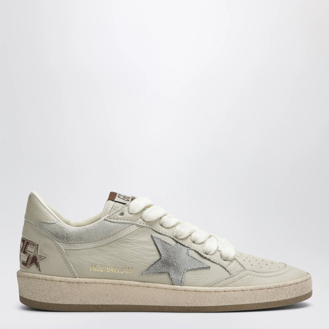 Golden Goose - Ball Star sneakers in cream/light grey Brand 36 IT