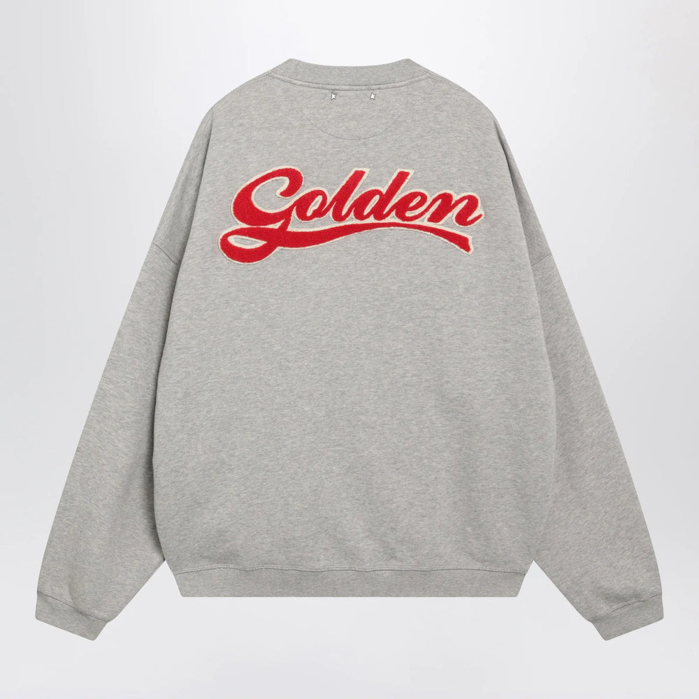Golden Goose - Journey crewneck cotton sweatshirt in grey Brand