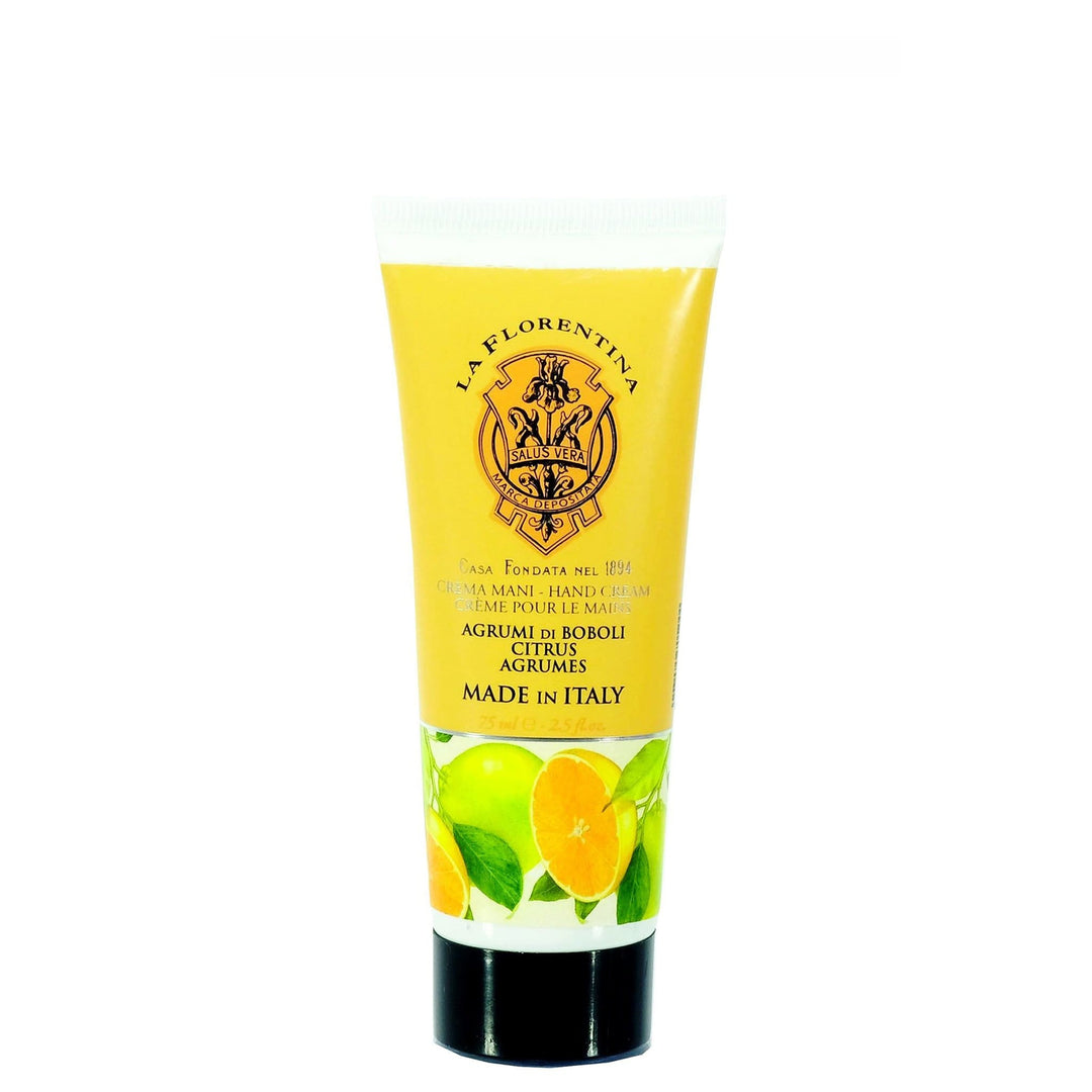 La Florentina Hand Cream La Florentina Boboli Citrus Hand Cream Natural Tuscan Moisturising 75 ml Brand