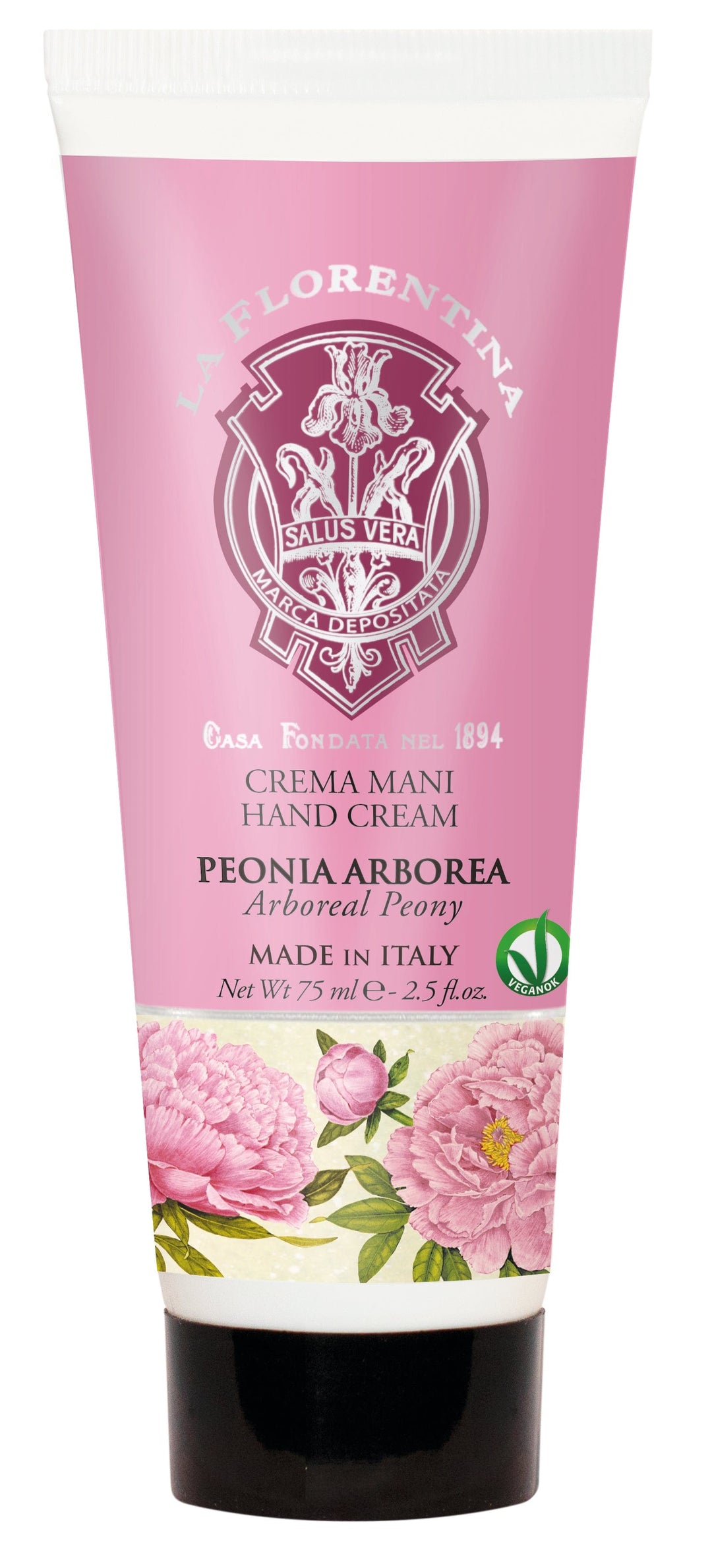 La Florentina Hand Creams La Florentina Arboreal Peony Hand Cream 75 ml La Florentina Arboreal Peony Hand Cream 75 ml, organic peony extract Brand
