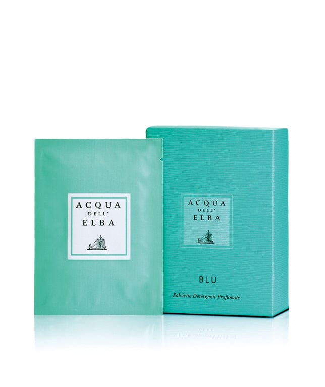 Acqua Dell'Elba Hand Sanitizers & Wipes Acqua Dell'Elba Blu Fresh Wet Wipes For Men 6Pcs Brand