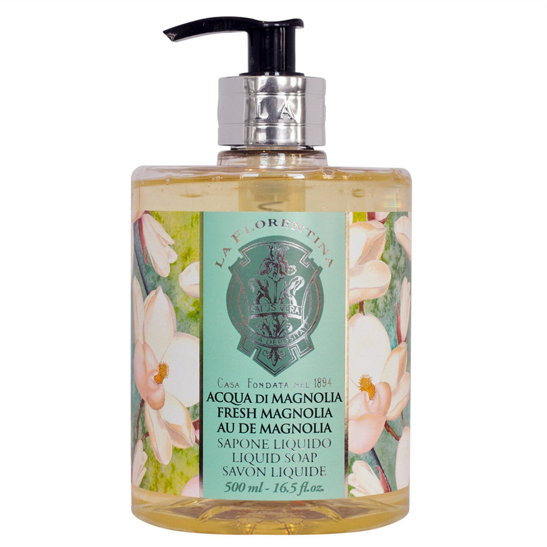 La Florentina Hand Wash La Florentina Magnolia Hand Wash 500ml La Florentina Magnolia 150g 3 Bars Soap Gift Box Brand