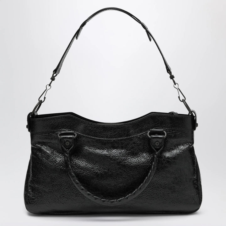 Balenciaga - Le City First lambskin leather handbag in black Brand Handbag U