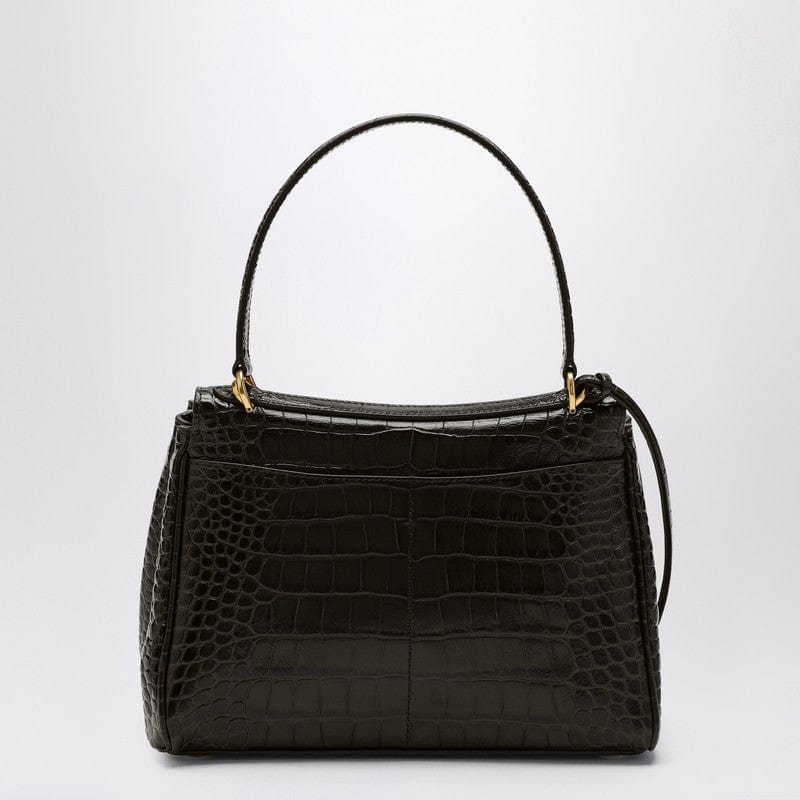 Balenciaga Handbag UNI Balenciaga Small Rodeo bag in brown crocodile-effect leather Balenciaga Small Rodeo bag in brown crocodile-effect leather Brand