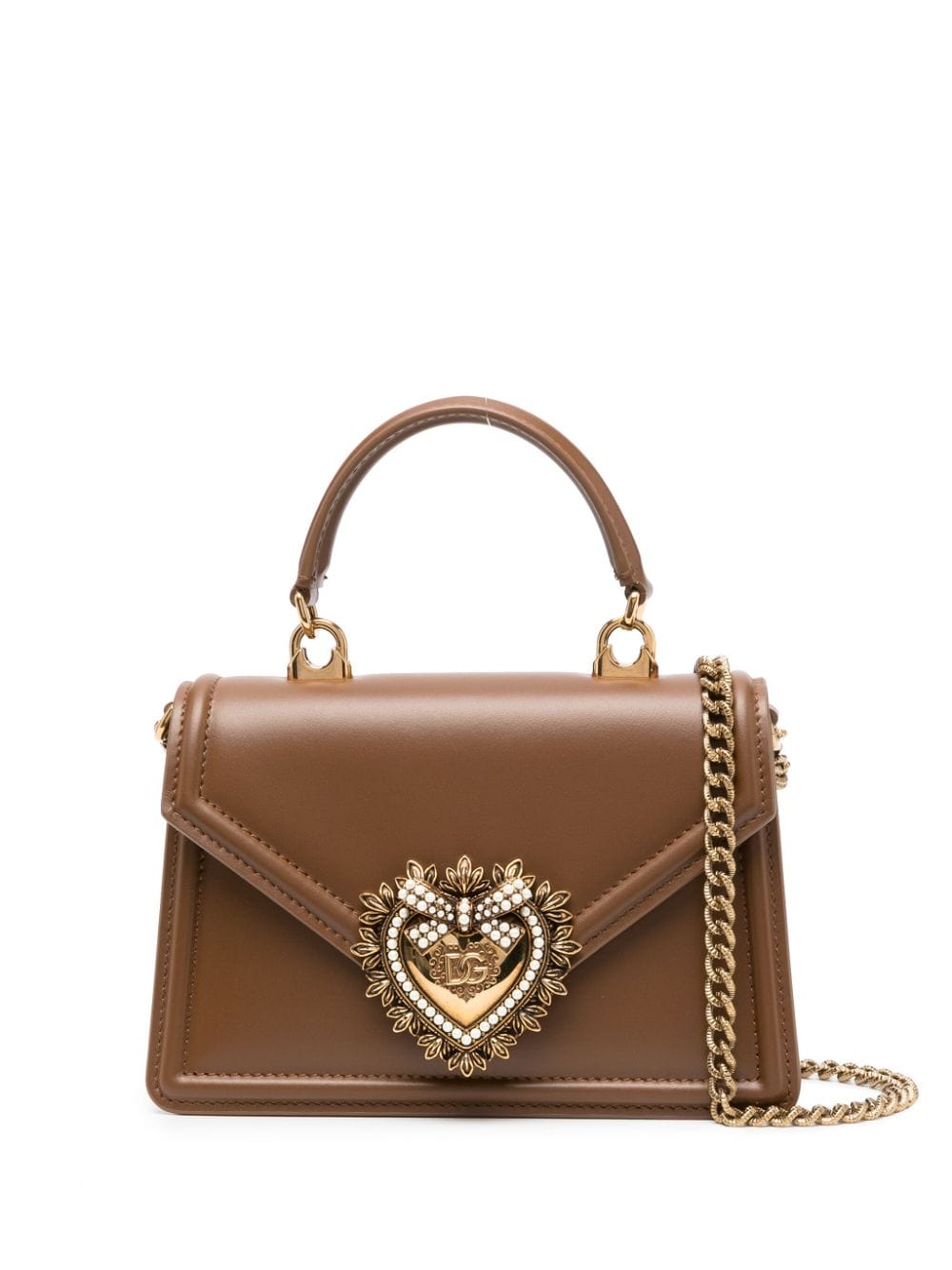 Dolce & Gabbana Handbags UNI Dolce & Gabbana Bag Leather Brown Dolce & Gabbana Bag Leather Brown Brand