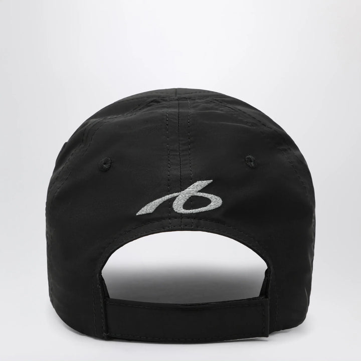 Balenciaga - Black techwear cap with reflective detailing Brand Hats M