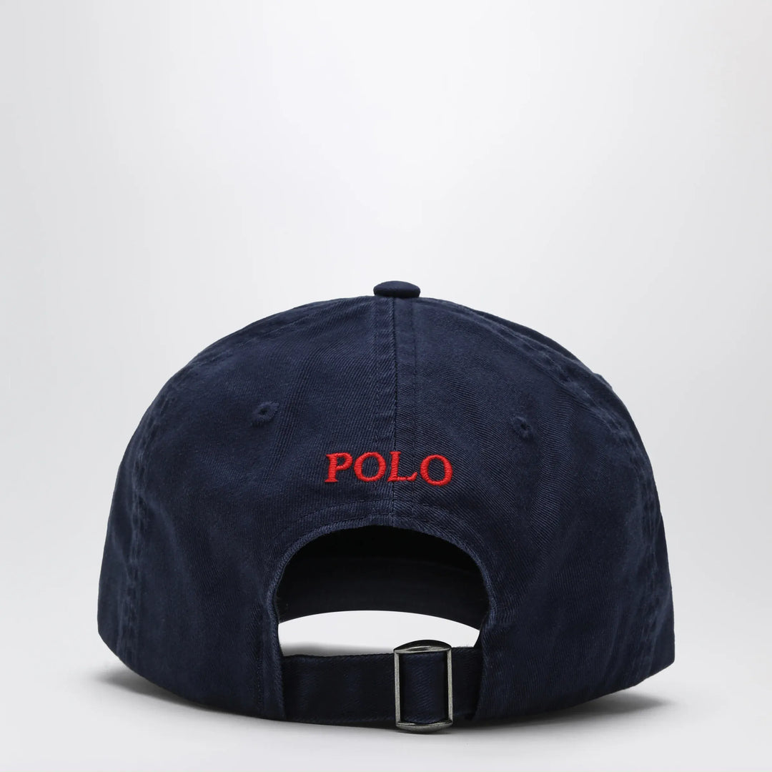 Polo Ralph Lauren - Navy blue baseball cap with logo Brand Hats TU