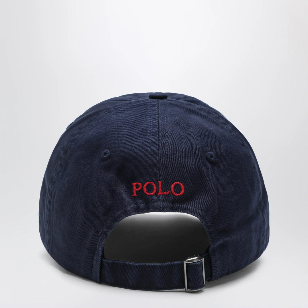 Polo Ralph Lauren - Newport Navy / Red baseball cap with logo Brand Hats U