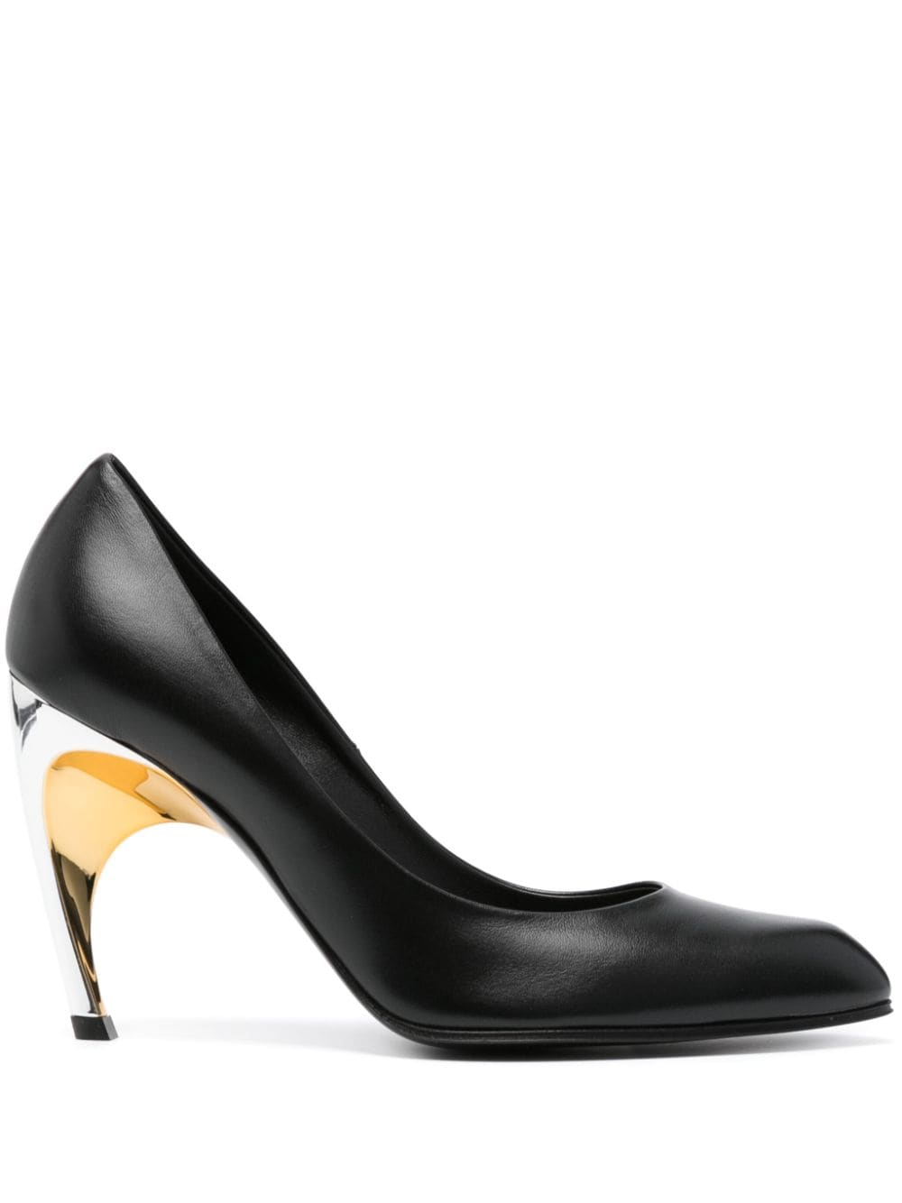 Alexander Mcqueen High Heel 38 Alexander McQueen With Heel Black Alexander McQueen With Heel Black Brand