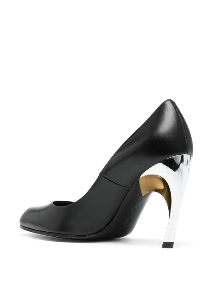 Alexander Mcqueen High Heel 38 Alexander McQueen With Heel Black Alexander McQueen With Heel Black Brand