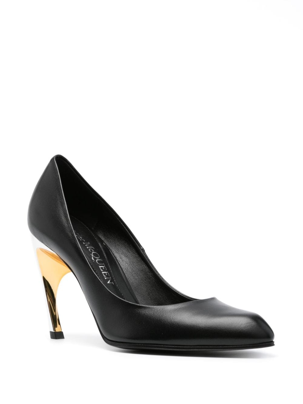 Alexander Mcqueen High Heel 38 Alexander McQueen With Heel Black Alexander McQueen With Heel Black Brand