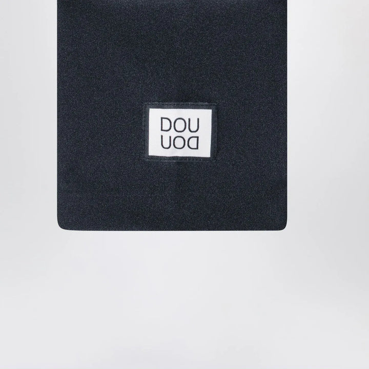 Douuod - Black shiny nylon-blend leggings Brand Hosiery 8