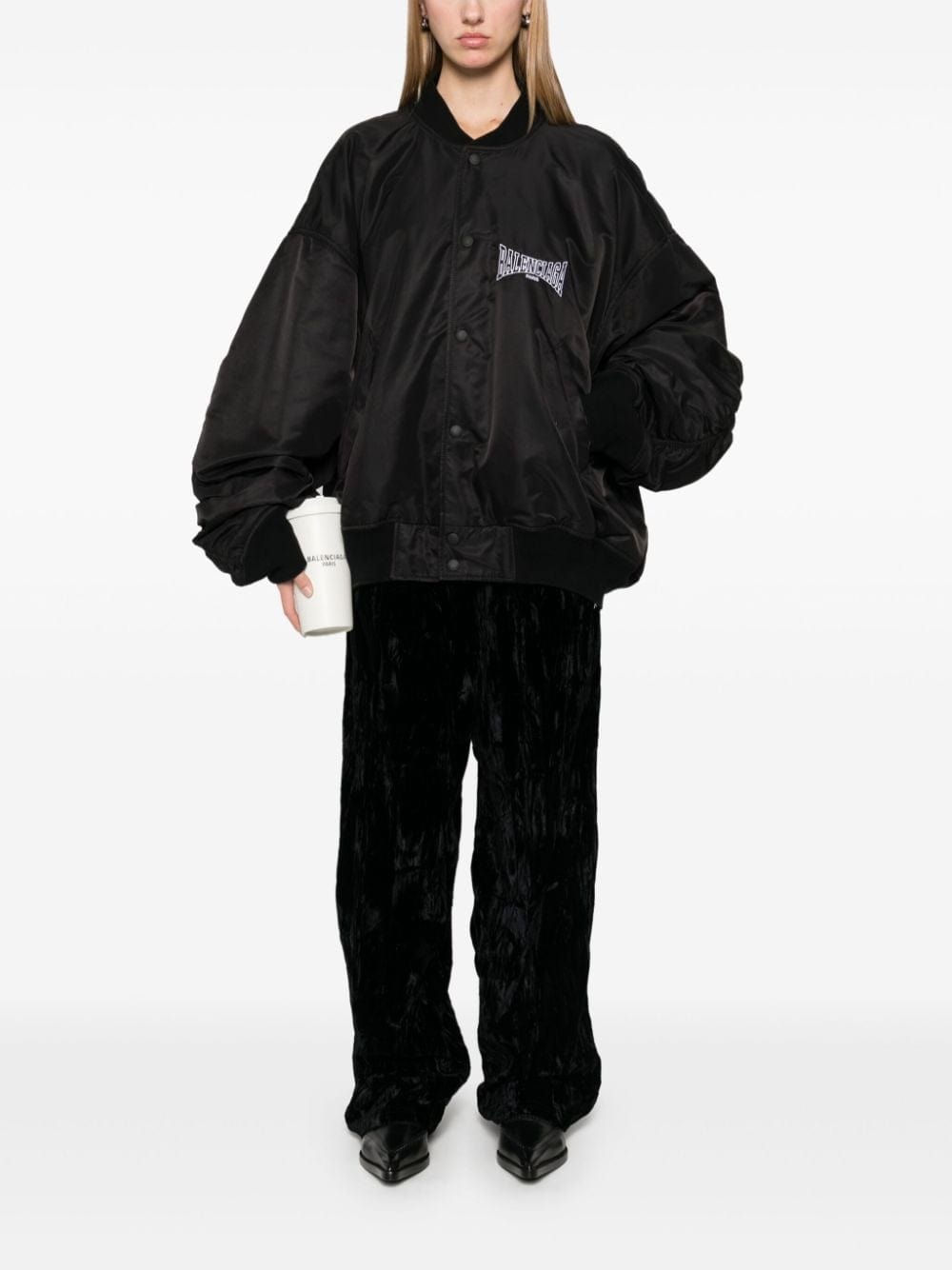 Balenciaga Jackets S Balenciaga Coats Black Balenciaga Coats Black Brand