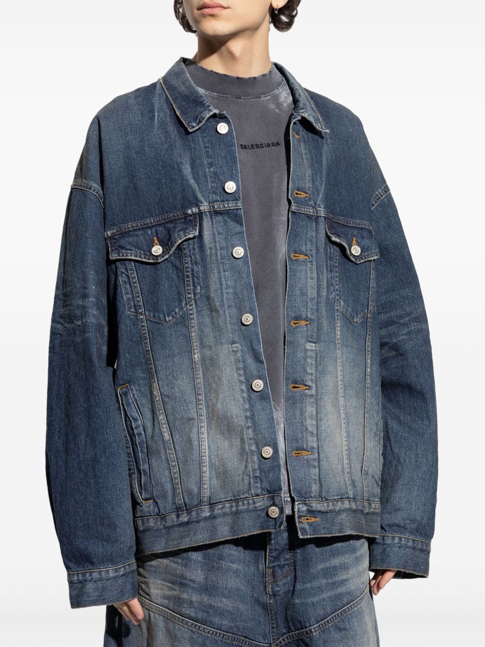 Balenciaga Jackets 2 Balenciaga Coats Grey Balenciaga Coats Grey Brand