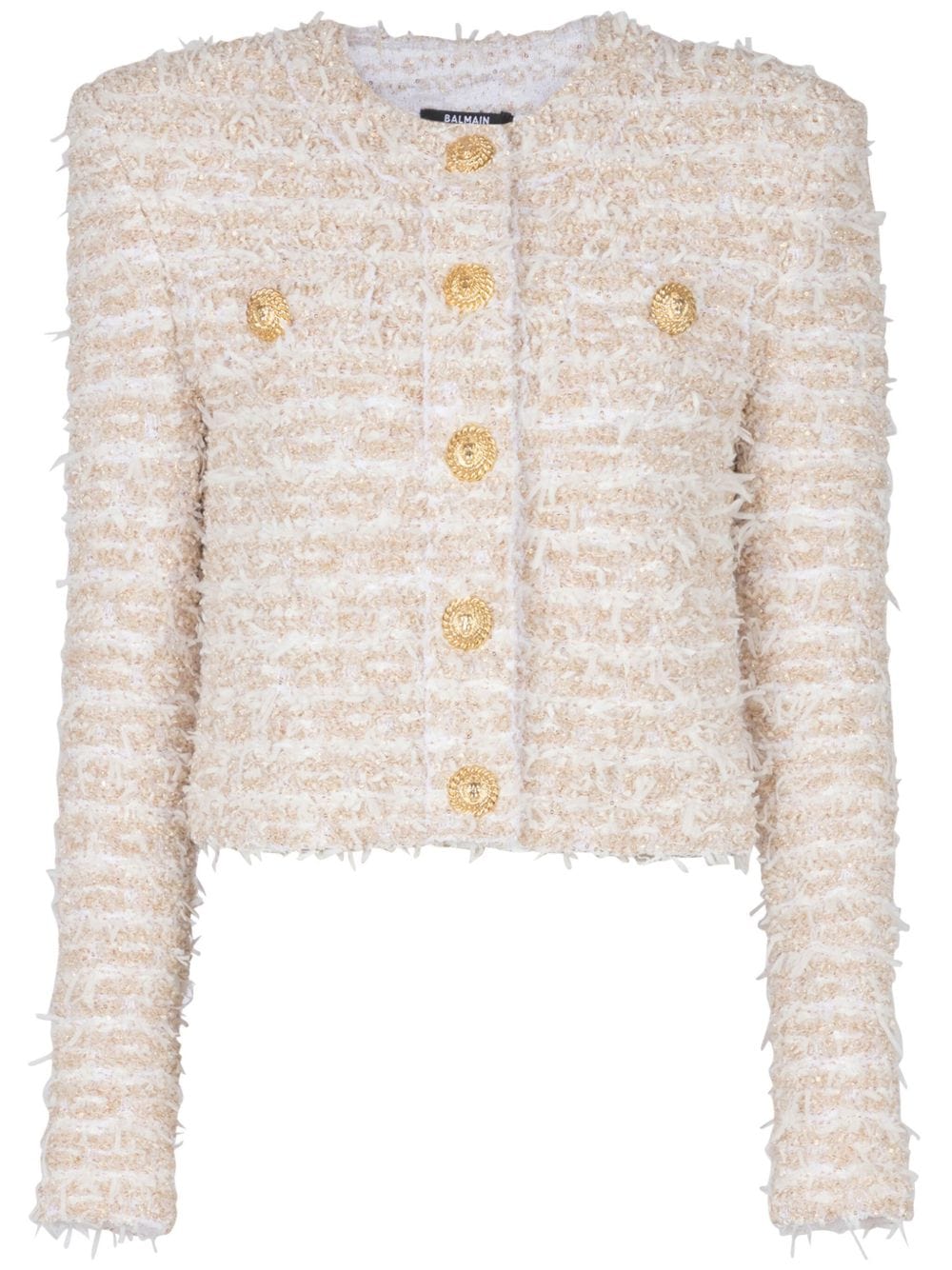Balmain Jackets 40 Balmain Jackets White Balmain Jackets White Brand