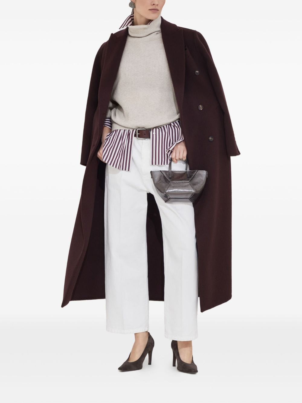 Brunello Cucinelli Jackets 42 Brunello Cucinelli Coats Bordeaux Brunello Cucinelli Coats Bordeaux Brand